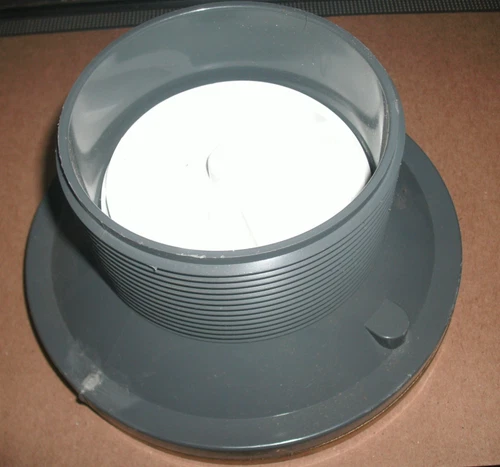 PROFLO PF42817 6" BRASS COVER 3-1/2" PLASTIC ADJUSTABLE CLEANOUT - 3 AVAILABLE - Picture 2 of 2