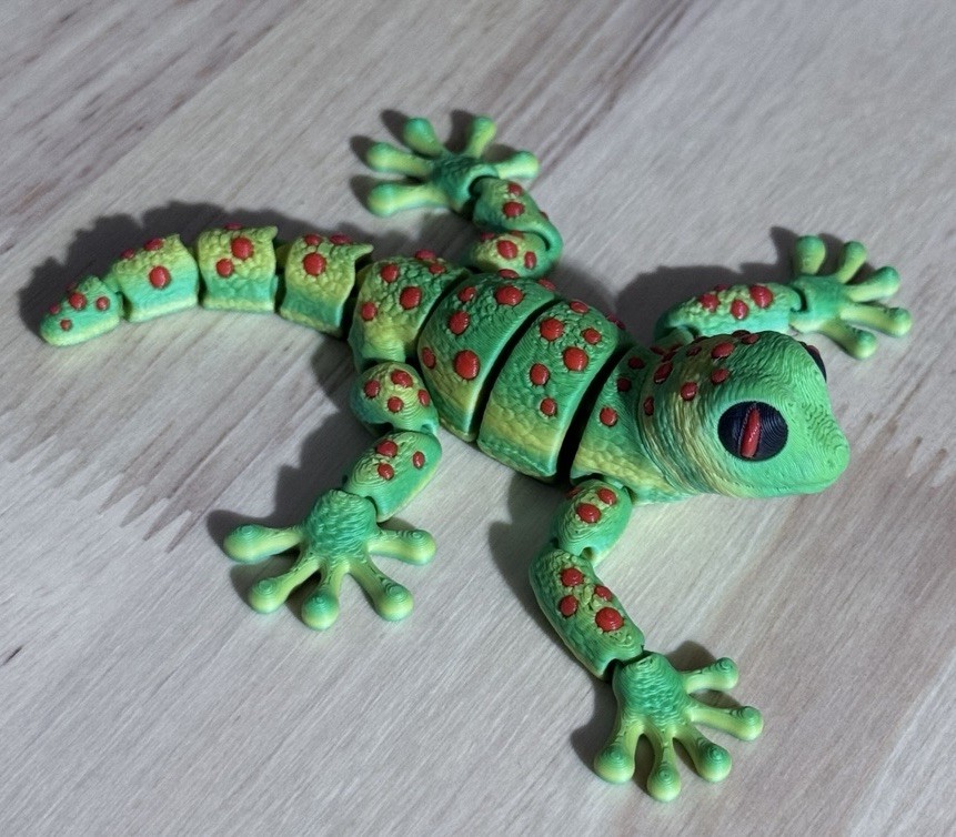 Green Gecko Kids Toy