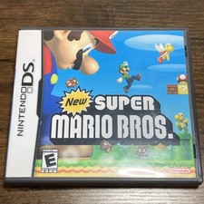 New Super Mario Bros Nintendo DS, 2006 Case and Manual Only  No Game. A4