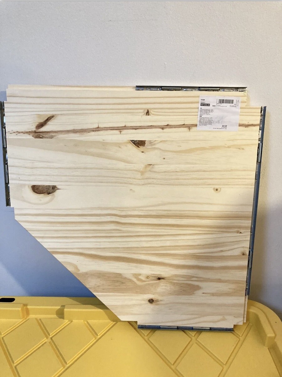 IKEA IVAR 値下げ不可 IKEA 6x IVAR ONE Wood Corner Shelf - 22x22 for 12