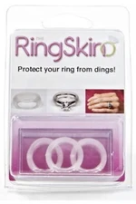 The Ring Skin- Engagement Ring Protector Silicone Band Workout Protection NIB