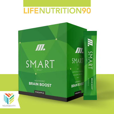 Youngevity SMART Brain Boost - Pineapple / 30 Stick Packets