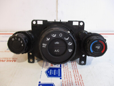   2014 FORD FIESTA A/C HEATER CLIMATE CONTROL TEMPERATURE FAN REAR DEFROSTER