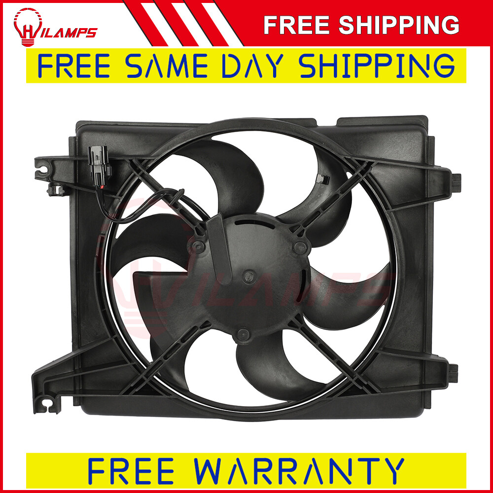 2001-2006 Hyundai Elantra AC Condenser Cooling Fan Assembly 67459589