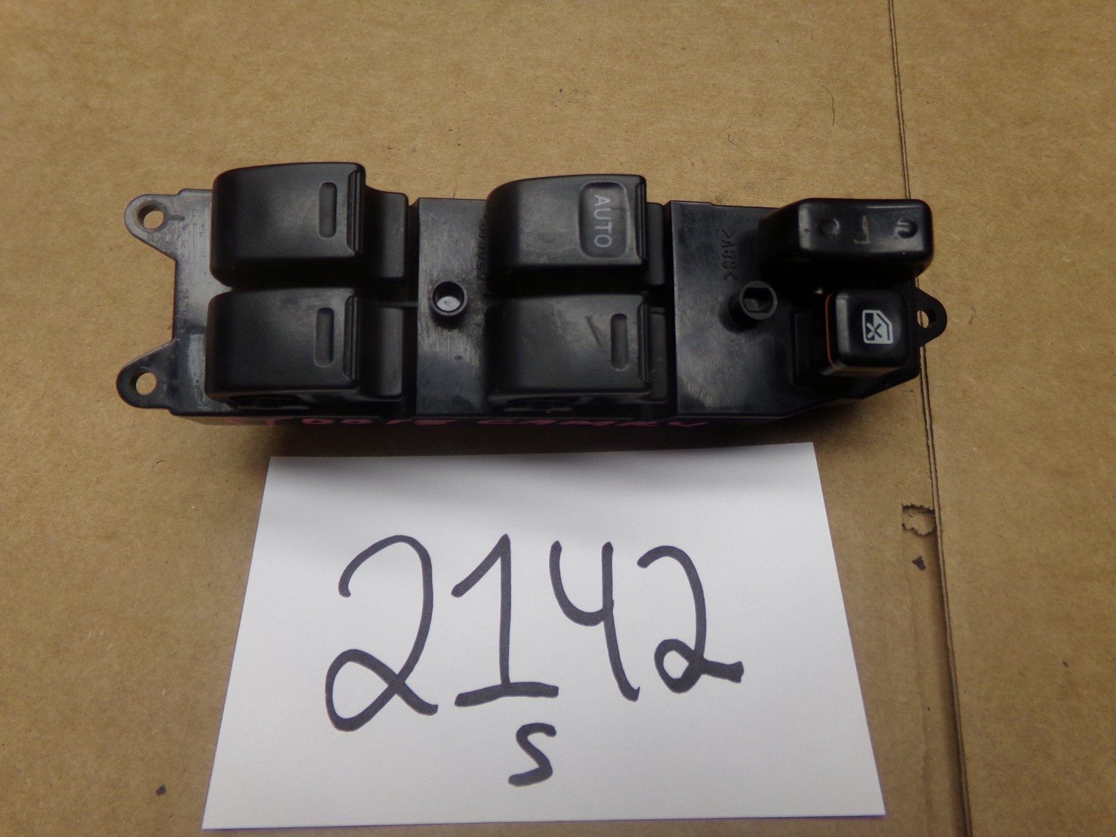 1999 2000 2001 Toyota Camry MASTER Window Switch Control Power DRIVER #2142-S 
