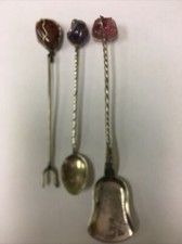 Vintage Souvenir Spoon US Collectible 3 - Agate