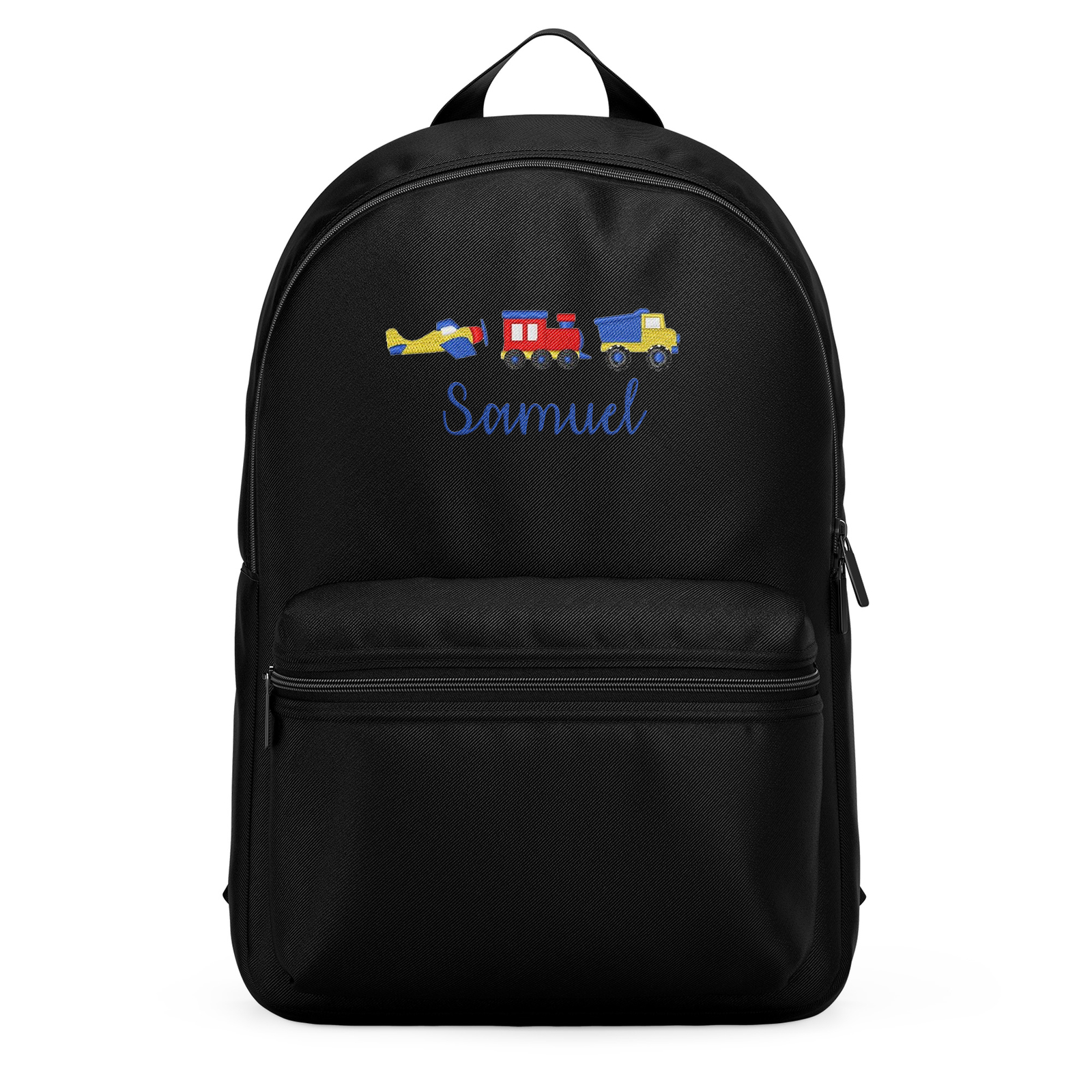 Mini Mochila Vehículos Bordados Personalizada para Niñas Regreso al Cole Niño...
