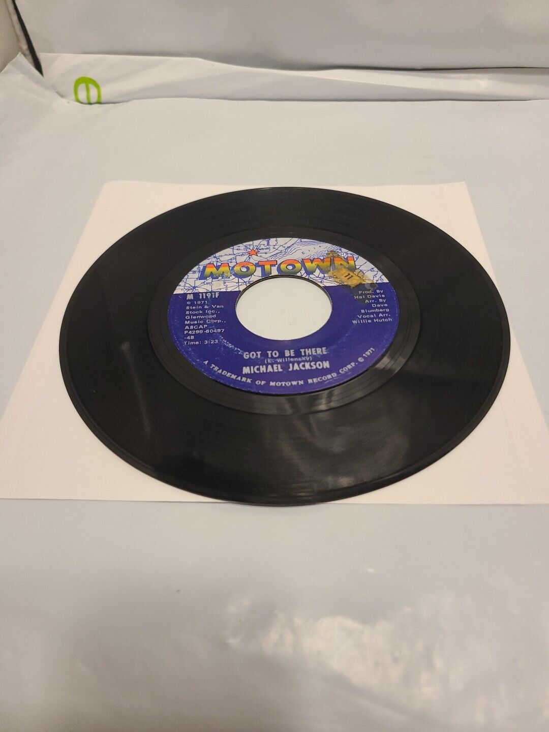 MICHAEL JACKSON Got To Be There 45 7" R&B POP Record Vinyl Motown Records G+