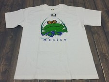 Vintage Poco Loco Club Ensenada Mexico T Shirt White Men s L/XL with TAGS