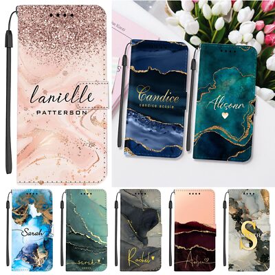 Wallet Personalized Leather Phone Case Cover For Samsung Galaxy S23 FE S22 S24