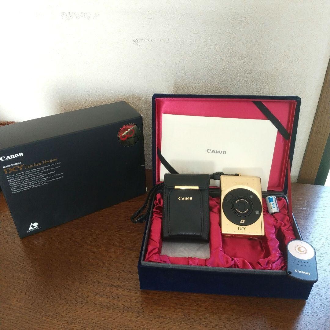 ⭐️希少⭐️限定⭐️Canon IXY 240 IXY limited Version MINT 】 Canon IXY 240 60th anniv Limited version gold