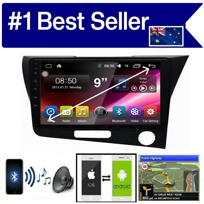 HONDA CR-Z  2010-2016 GPS APPLE CARPLAY ANDROID AUTO CAMERA ODB DAB+ TPMS DVR