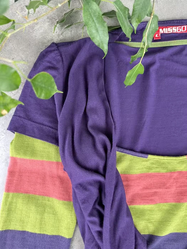 Miss Sixty Multicolor Manga Larga Mujer Talla L Foto 3 de 4