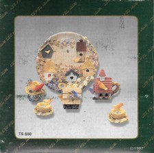 Vintage Popular Imports TS 600 Birdhouse Miniature Tea Set - NIB