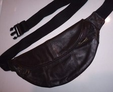 Fanny Pack Leather Black