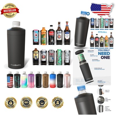 Stainless Steel Universal Buddy XL Cooler - No Condensation & Lightweight Design