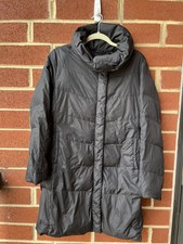 Uniqlo Womens Black Quilted Down Fill Puffer Coat Jacket Sz M