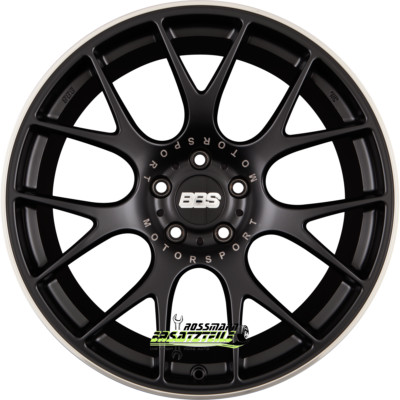 BBS CH-R schwarz matt 8.5x20 ET38 - LK5/114.3 ML82 Felge Alu