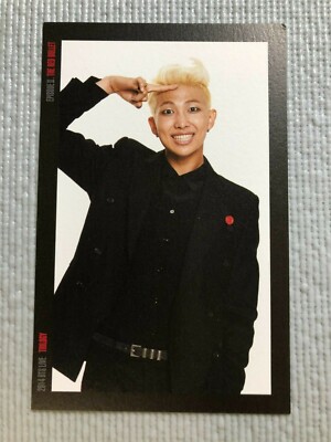 BTS 2014 LIVE TRILOGY THE RED BULLET Official Photo Card ( RM ) | eBay