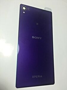 Original Sony Xperia Z3 D6603 D6653 Back Rear Cover Glass Housing Case Purple Ebay