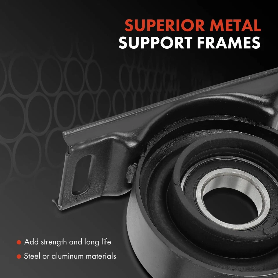 2x Cojinete de soporte central del eje de transmisión y acoplador del eje de transmisión para BMW E30 318i 325i Foto 4 de 4