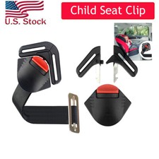 9" Car Baby Safety Seat Clip Stroller 5 Point Safety Harness Locking Buckle Clip