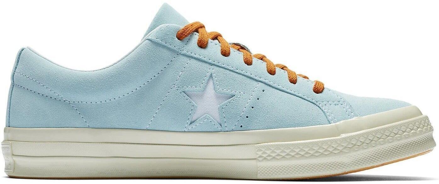 Converse One Star Ox x Golf Wang Le Fleur Clearwater Blue Sneakers Size 7 Converse × Golf Wang × Tyler The Creator Tyler The Creator  main image 3