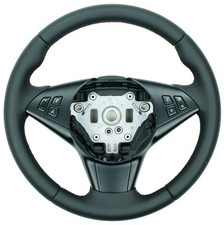 BMW E60 E61 E63 E64 M Lenkrad Lederlenkrad neu bezogen Tausch bis 9,2005 Nappa