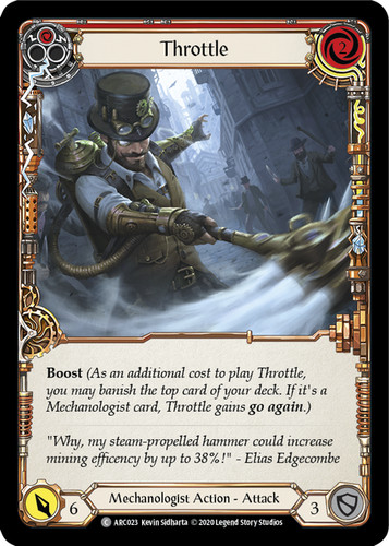 Flesh and Blood FAB Command and Conquer NM+ Rainbow Foil Arcane