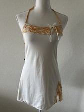 Amour Nightgown Babydoll Top Lace Up Sz M Fairy Y2K Coquette