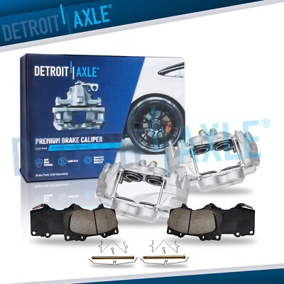 Front Brake Calipers Assembly Brake Pads for Toyota Tacoma 4Runner FJ Cruiser