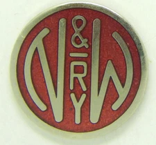 Railroad Hat-Lapel Pin/Tac -Norfolk & Western  (N&W)  #1026 -NEW