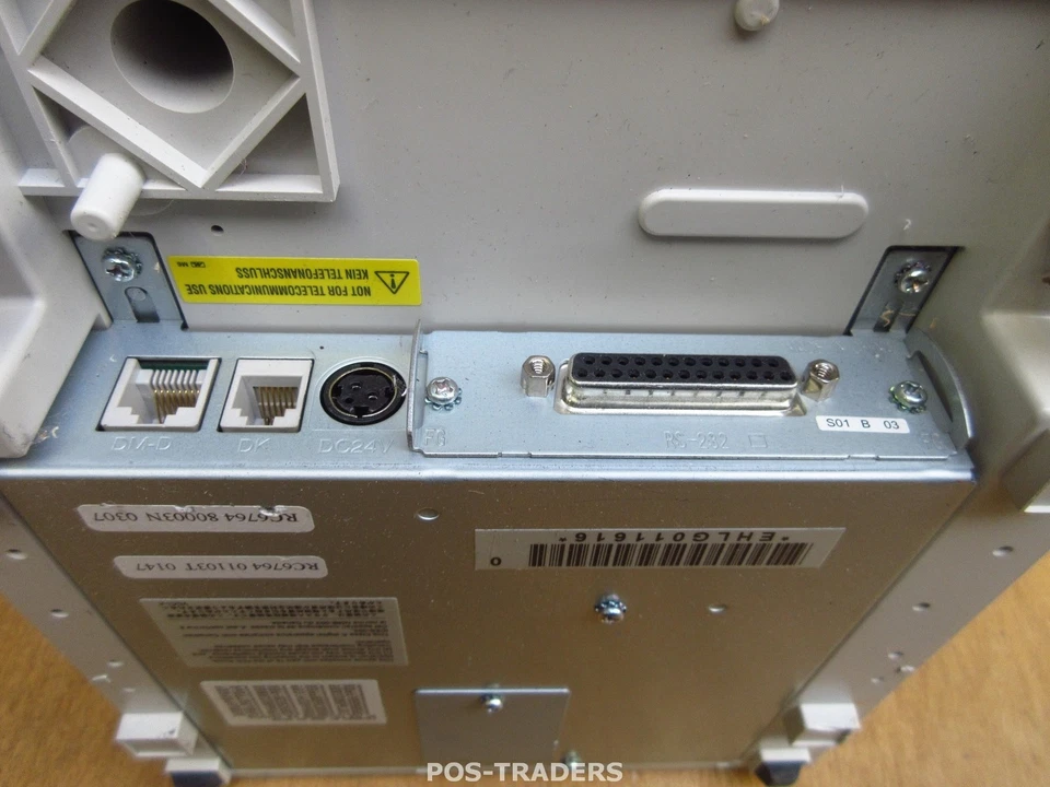 Epson TM-J7100 M184A POS Inkjet Slip Receipt SERIAL 232 Drucker Weiss INCL PSU - Bild 3 von 4