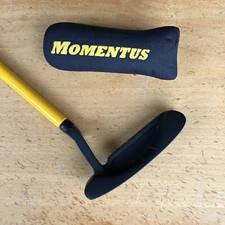 Momentus Golf Weighted Practice Blade Putter Right Handed RH 38.5 Ounces