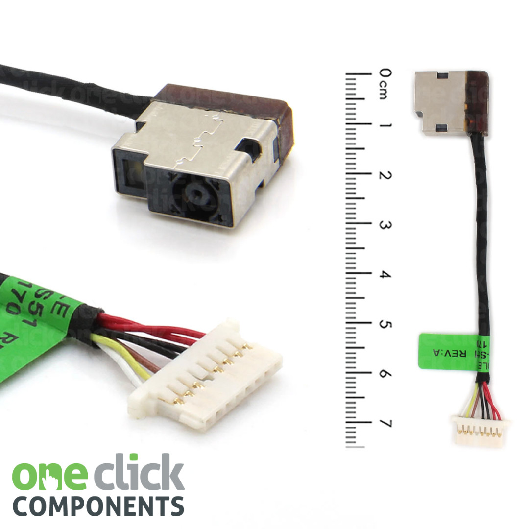 For HP Pavilion 14-CE3514 DC Power Jack Charging Port Socket Cable
