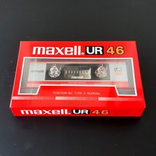 Audio Cassette Maxell UR 46 - Musicassetta Nuova Sigillata - no Tdk o Basf MAR