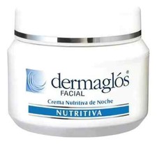 Dermaglos - Crema nutritiva de noche para piel normal - 50gr x2 unidades -