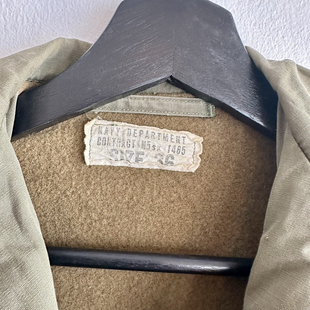 WWII US Navy N4 Field Jacket Small Size | eBay