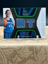 2008-09 SP Rookie Threads Rookie Threads Kevin Love #RT-KL Rookie RC Blue Jersey