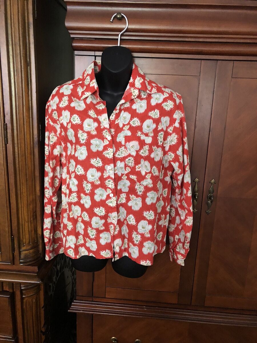 トップス 90s GEOFFREY BEENE linen/cotton shirt Geoffrey Beene sport size 4 Linen/Cotton Top | eBay
