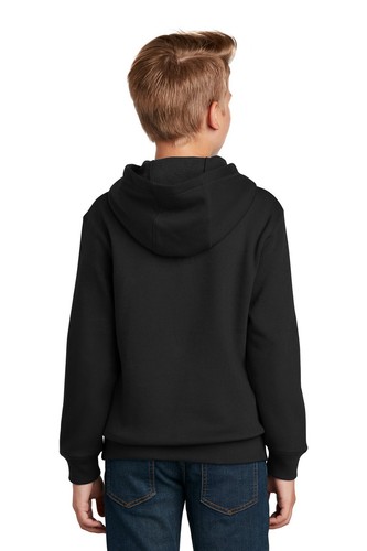 Sport-Tek YST254 Youth Updated Fit Long Sleeve Pullover Hoodie Sweatshirt - Picture 7 of 58