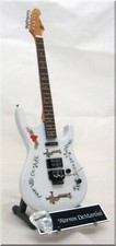 WARREN DeMARTINI  Miniature  Guitar  RATT w/ ...