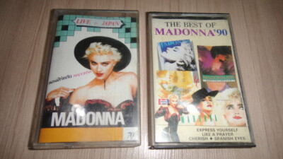 2 X MADANNA Live in Japan & The Best THAILAND CASSETTE TAPE
