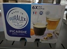 Picardy Duralex Set of 6 9cl From France