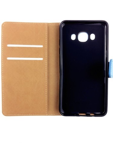 Funda la cartera de cuero real genuino de lujo Samsung Galaxy J5 (2016) UK | eBay