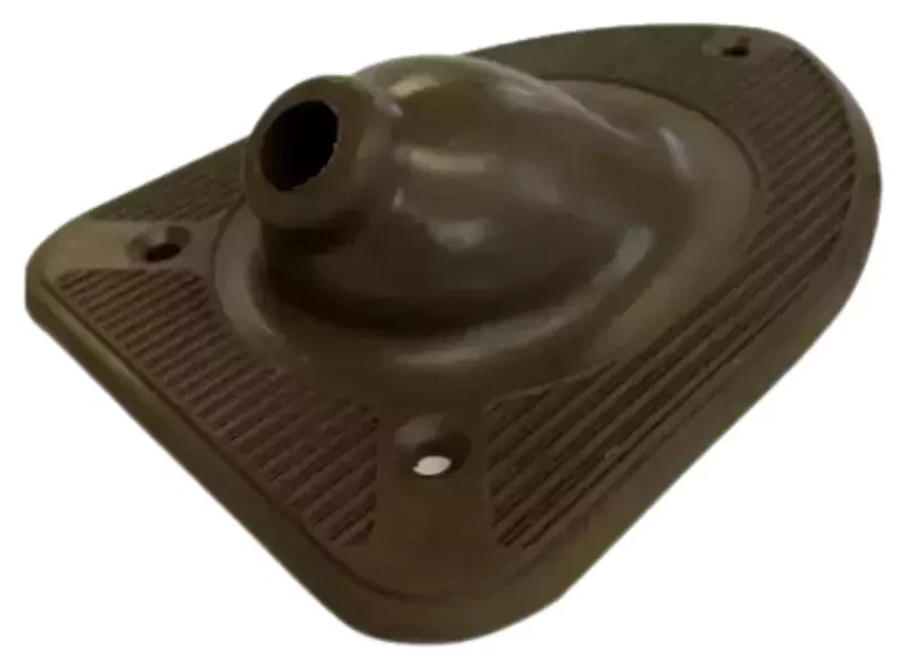 Para Dodge Plymouth Chrysler DeSoto 1935 cambio piso bota de goma marrón Foto 2 de 3