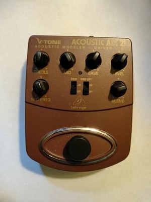 Behringer V-Tone Acoustic ADI 21 Pedal - Acoustic Modeler