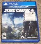 Square Enix Just Cause 4 Day One Edition PS4 2018 M Action-Adventure DLC