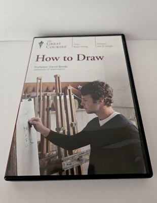 How to Draw by David Brody Art Drawing Sketching Great Courses 6-DVD Set - VG