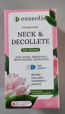Essenlis Firming Cream Neck And Décolleté Anti Wrinkle 1.7 Oz